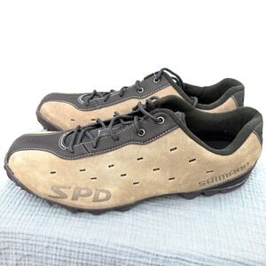 New Shimano SPD Cycling Shoes Suede Mountain Bike Trail Clipless EU 48 US 12.5